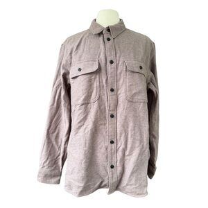 Everlane Men's Casual Button Down Shirt - Light Brown